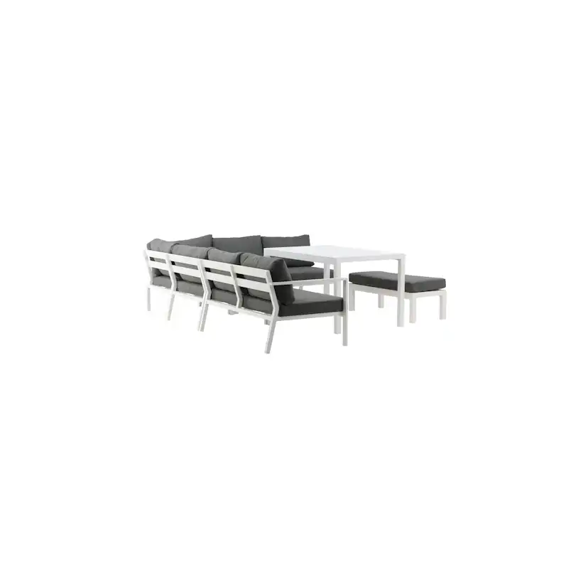 Ramos - Bench- Black / Grey - Aluminium - Aluminium - middl Vit