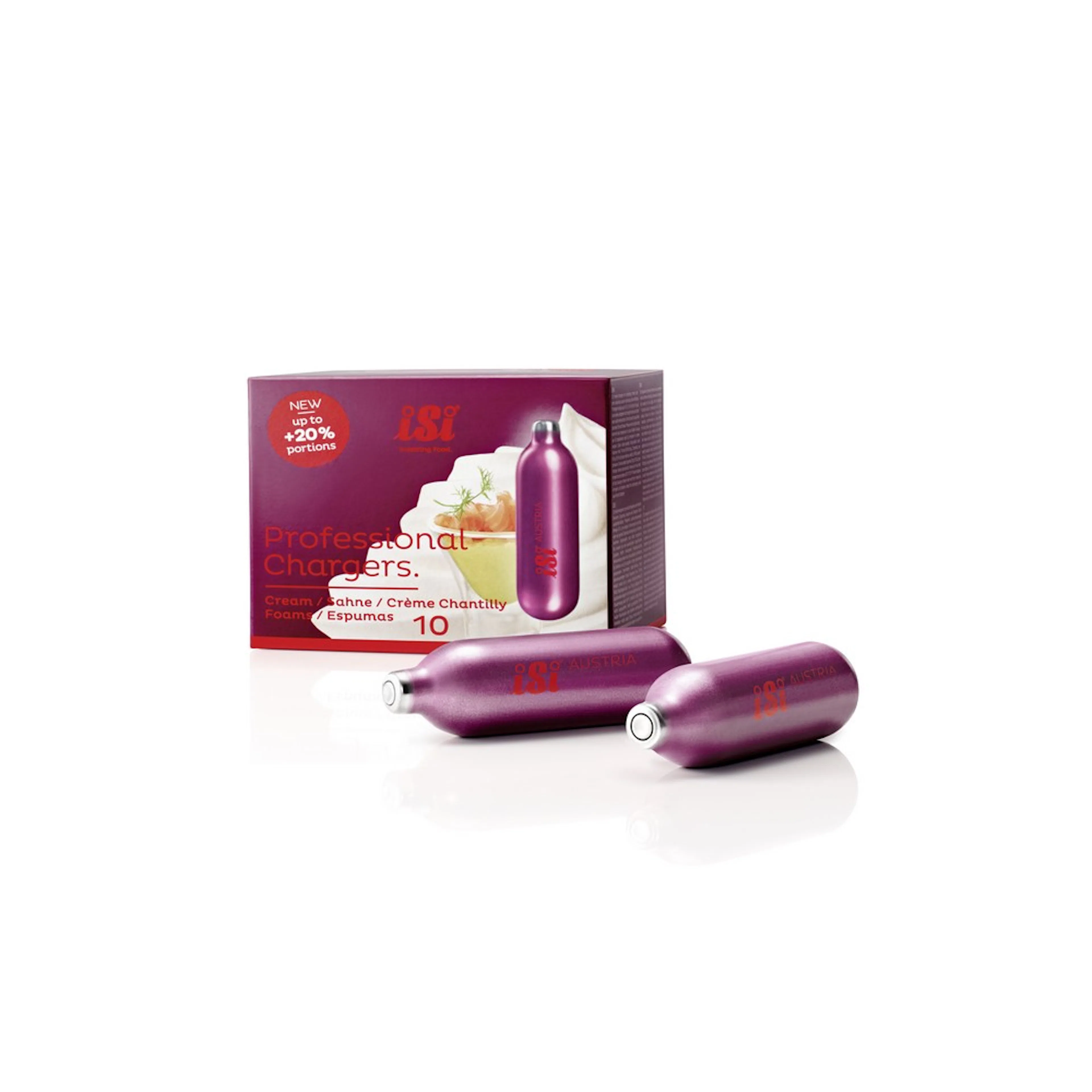 Patroner iSi PRO 10-pack