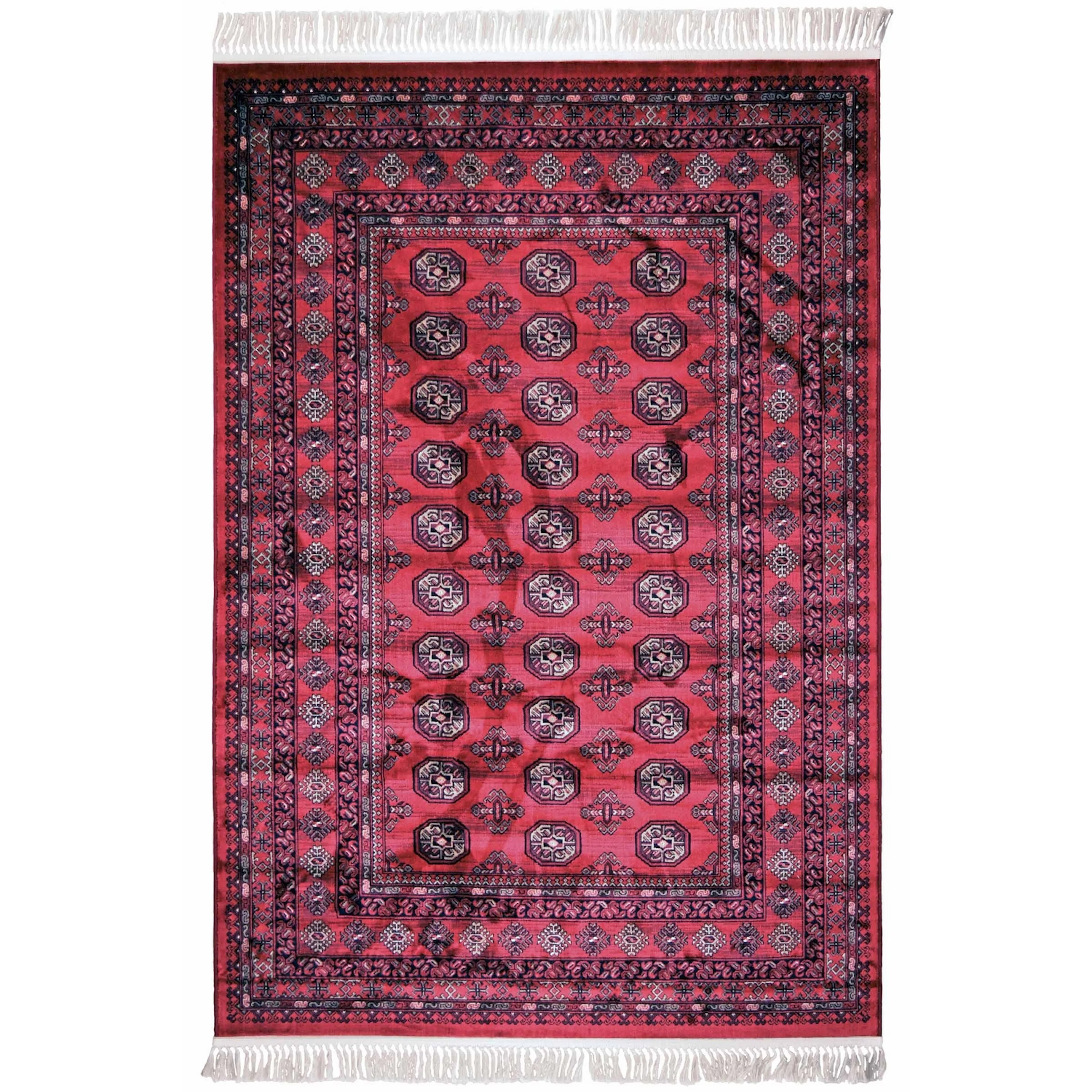 Matta EUFRAT 7, röd 200/290 Röd, 200x290 cm