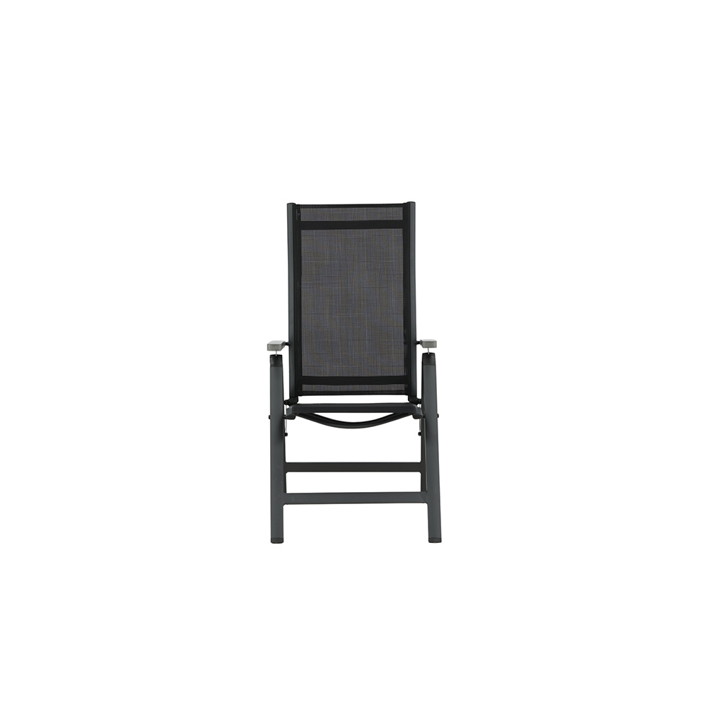 Albany Light 5-pos - black / Black textilene Svart