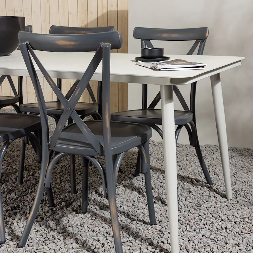 Matgrupp Venture Home Lina Bord med 6 Tablas Stolar