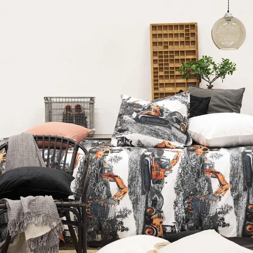 Påslakanset Borganäs of Sweden Maskiner Enkelsäng