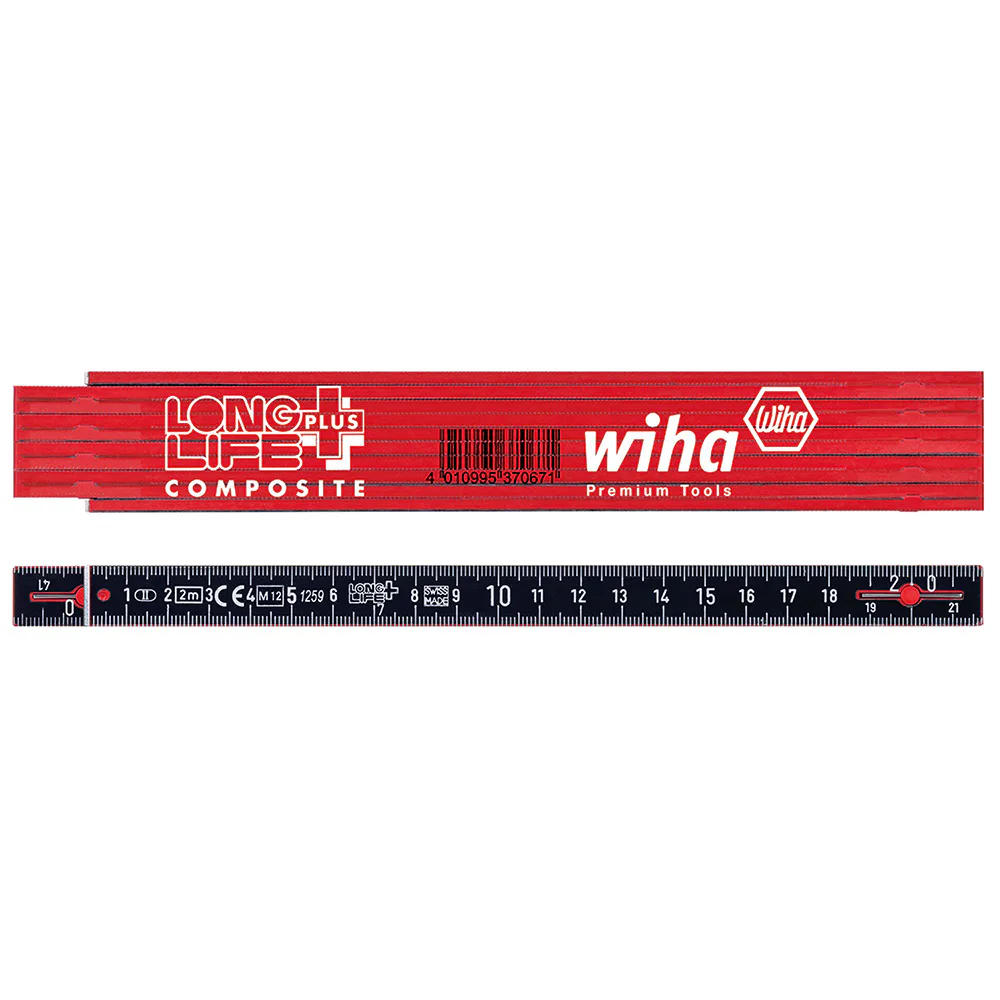 Meterstock Wiha Longlife Composite 2 m