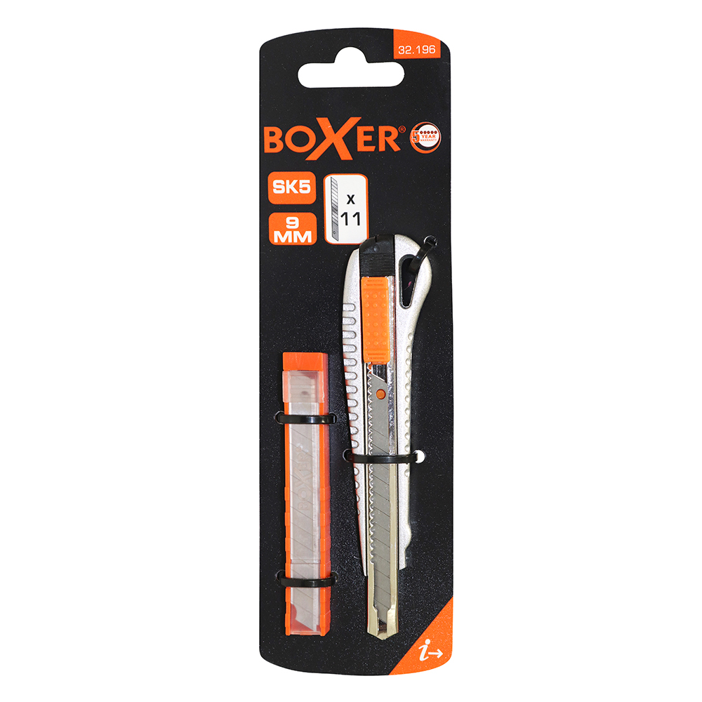 Hobbykniv Boxer Inkl. 10 Extra Knivblad