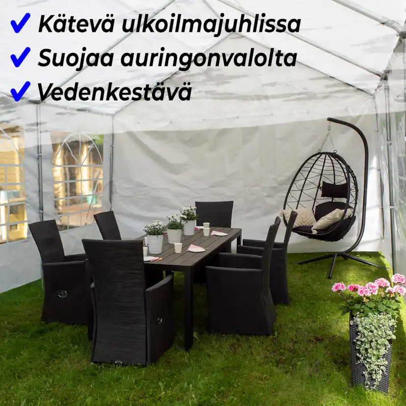 Lykke Partytält 4x8m Premium 4x8m