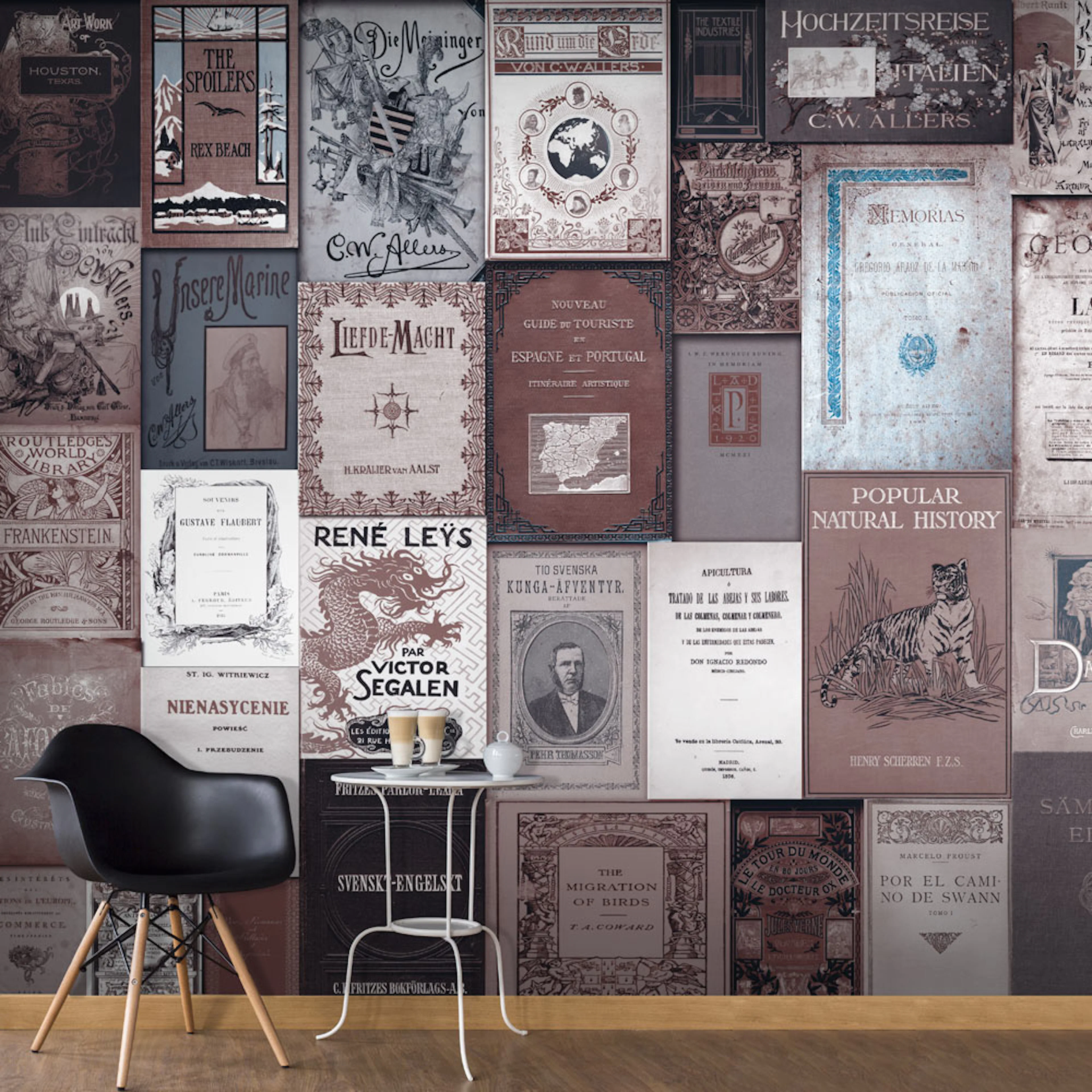 Fototapet Arkiio Retro Style Books