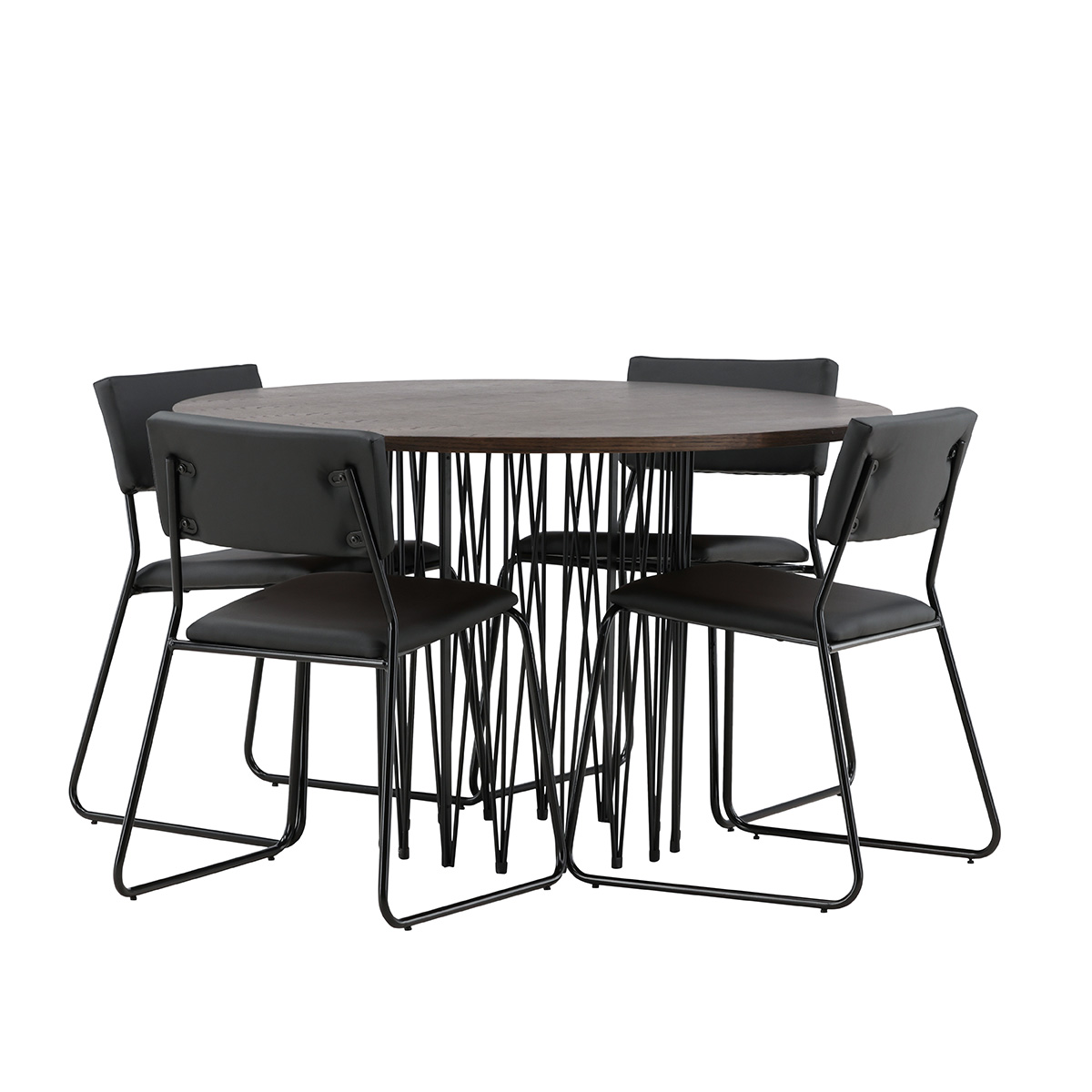 Matgrupp furniture/fashion Stone med 4 Kenth Stolar