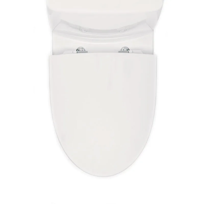 Toalettsits IDO Glow 91570 Mjukstängande Hårdsits Vit