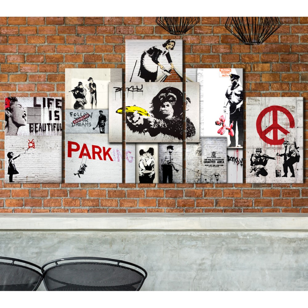 Tavla Arkiio Street Crimes Banksy Art