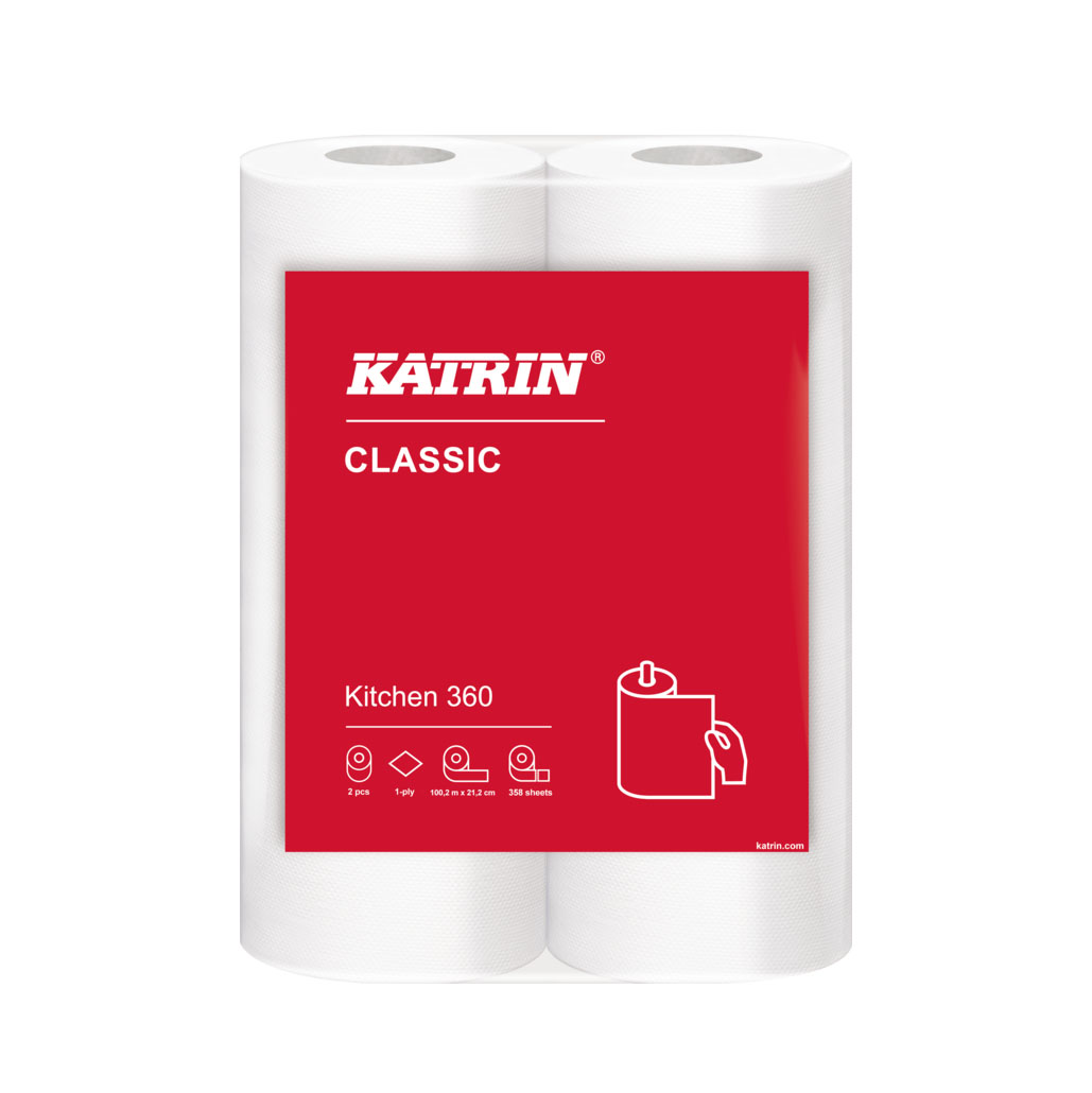Hushållspapper Katrin Classic 360 2-pack