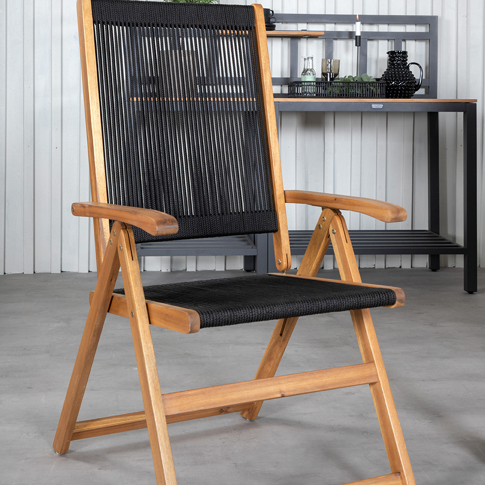 Matgrupp Venture Home Bois med 6 Lumi Stolar