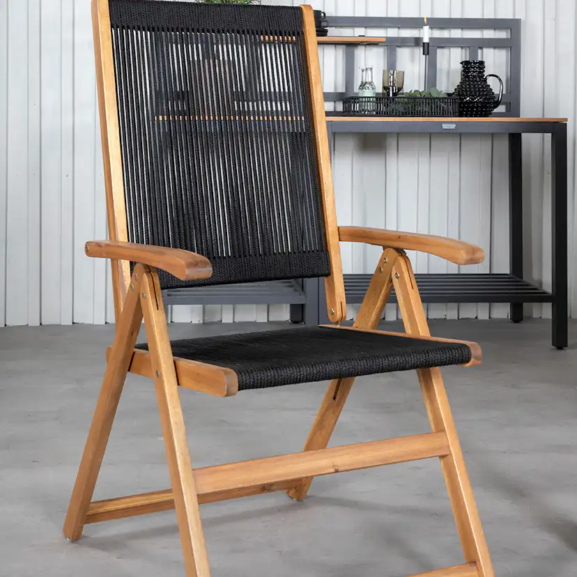 Matgrupp Venture Home Bois med 6 Lumi Stolar