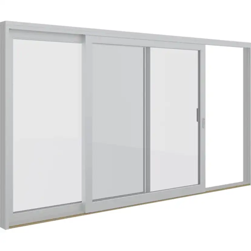 Skjutpartier Elitfönster Aluminium 2-delad
