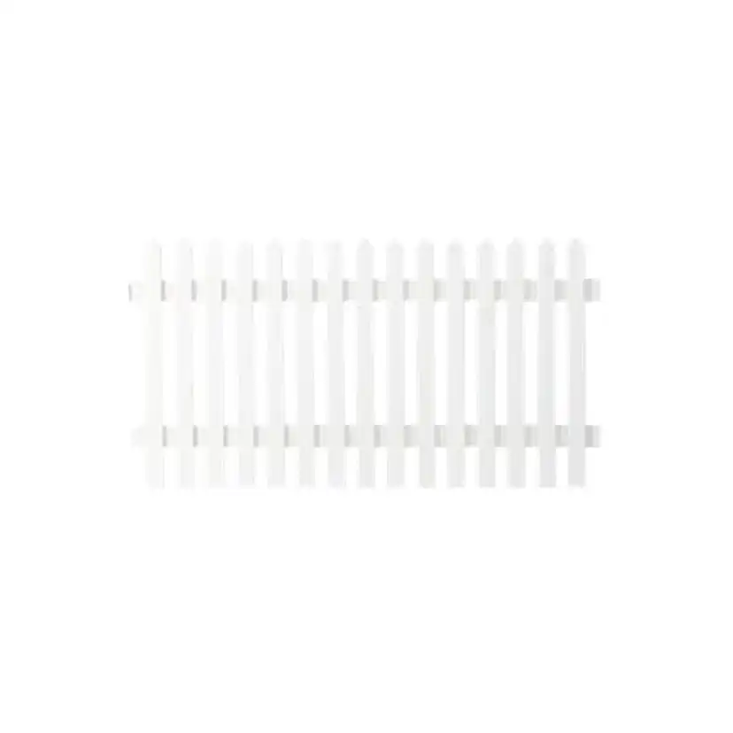 Staket PLUS Skagen Lyx 150x80 cm Vit