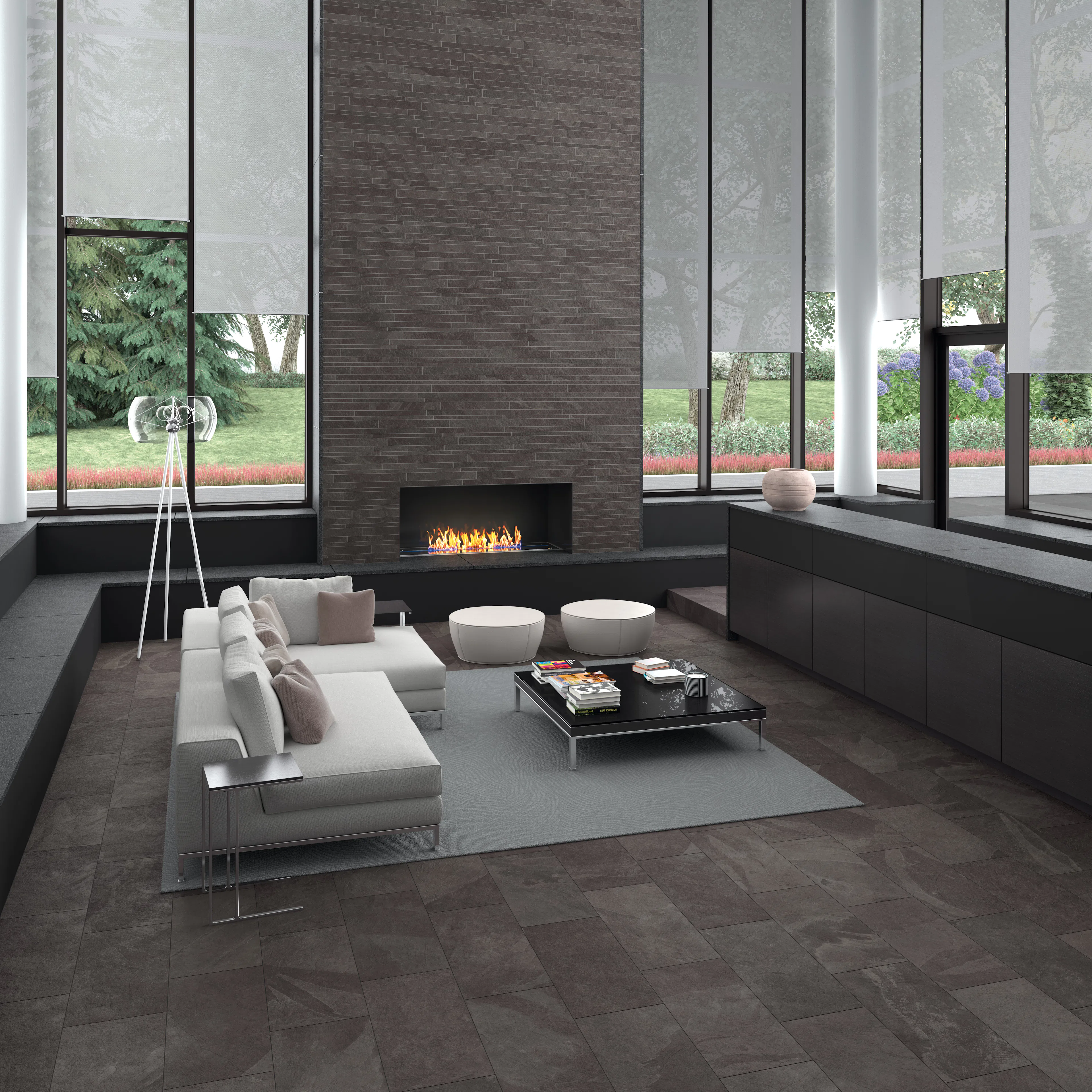 Klinker Konradssons Mustang Slate Black Svart 30x60 cm