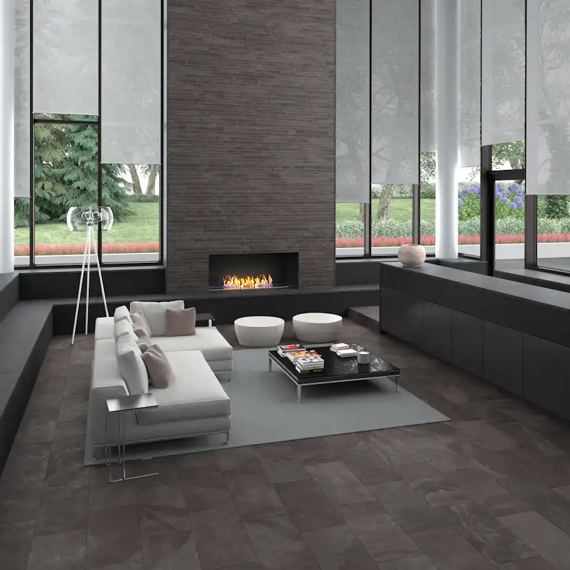 Klinker Konradssons Mustang Slate Black Svart 30x60 cm