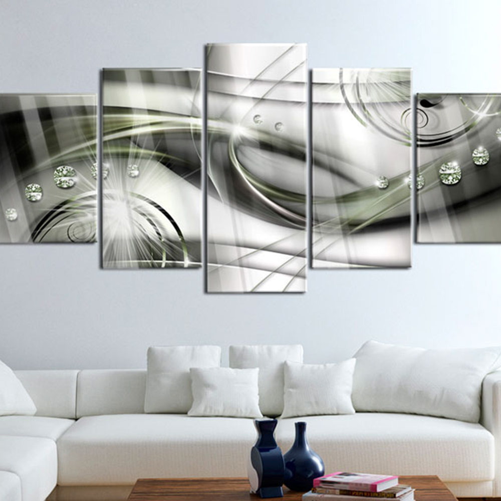 Akrylglastavla Arkiio The Wave of Green Glow