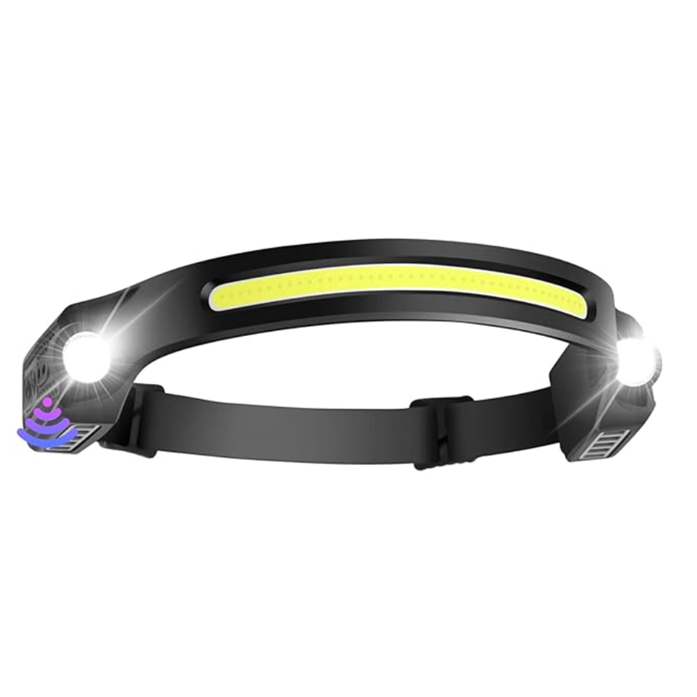 Pannlampa Japcell HLS650 Uppladdningsbar Med Sensor 650 Lumen