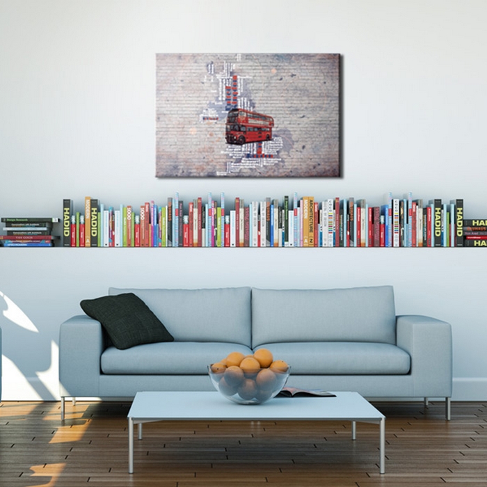 Tavla Arkiio Runt Storbritannien Av Routemaster