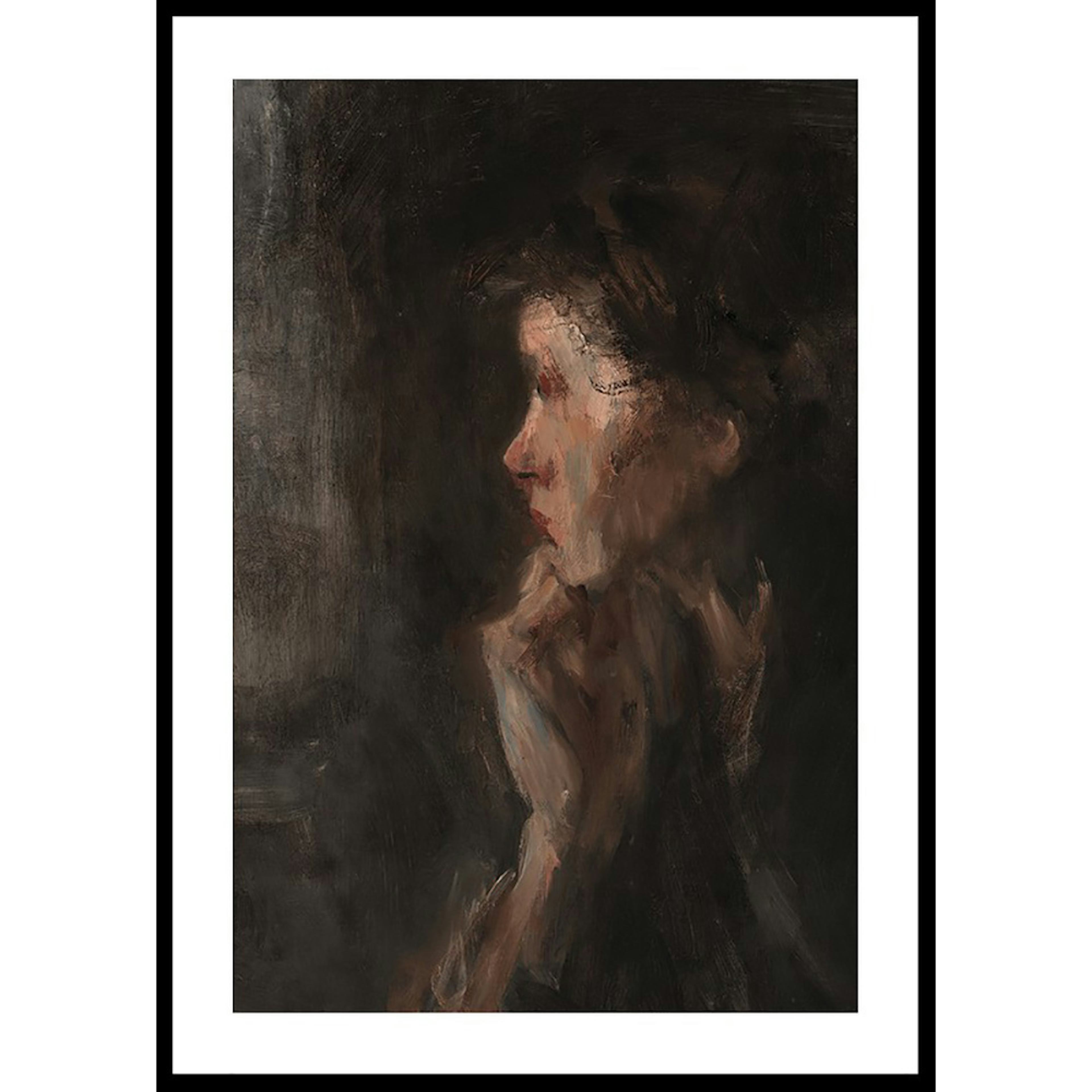 Poster Gallerix Overpeinzing By Jozef Israëls