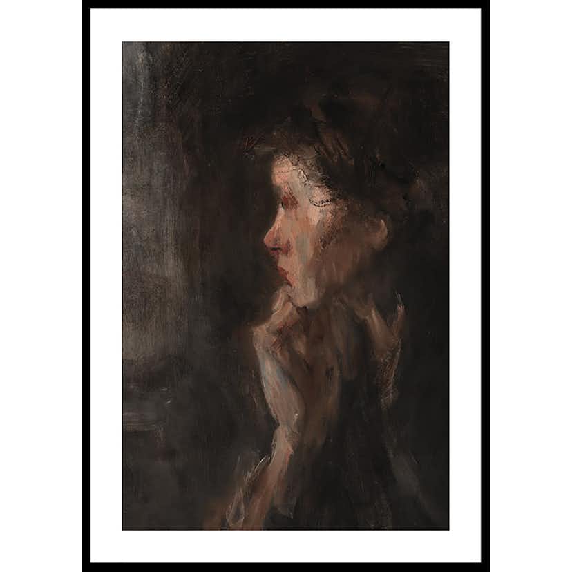 Poster Gallerix Overpeinzing By Jozef Israëls