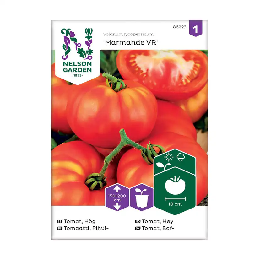 Frö Tomat Nelson Garden Marmande VR Hög