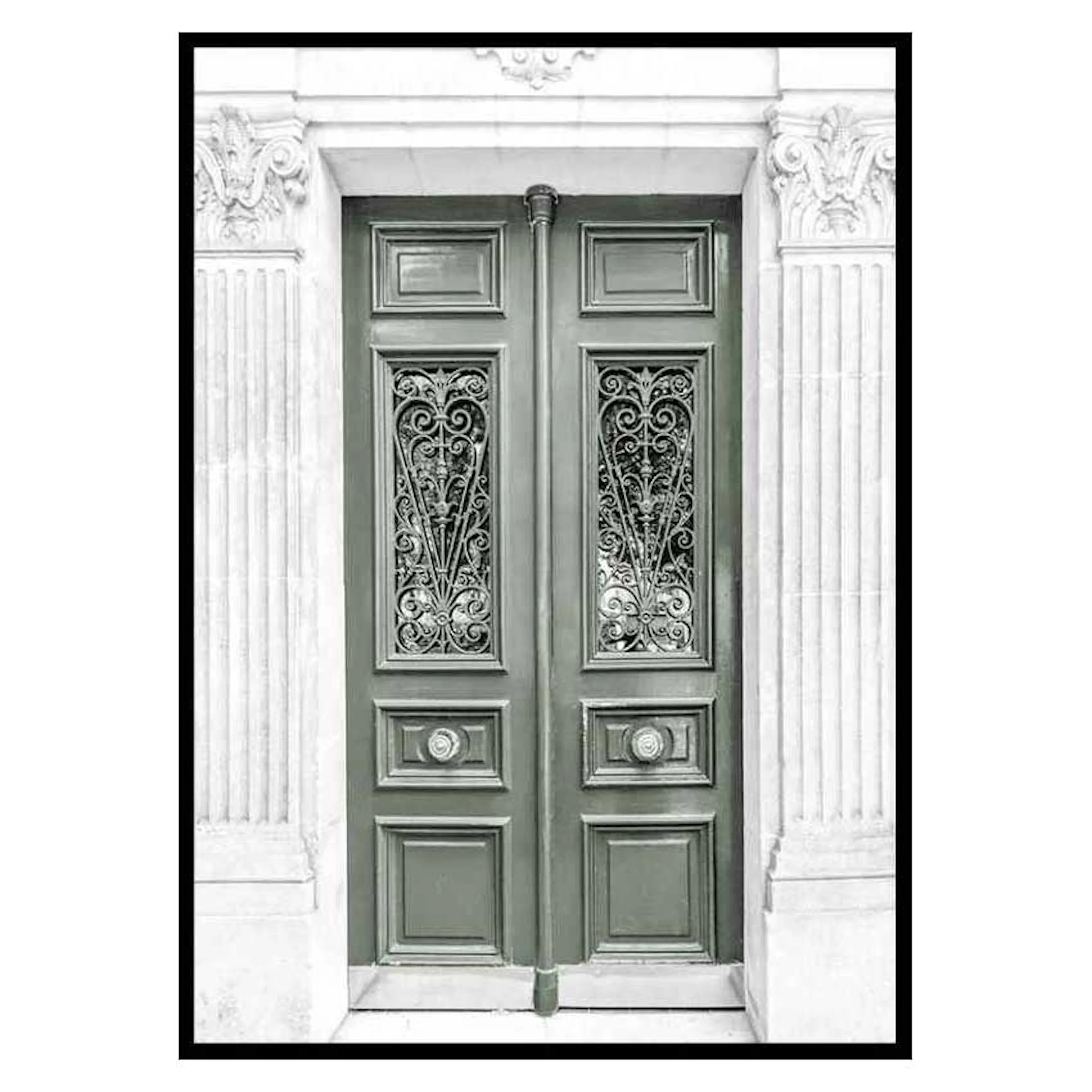 Poster Gallerix Green Double Door
