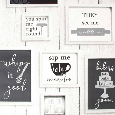 Tapet Contour Framed Quotes