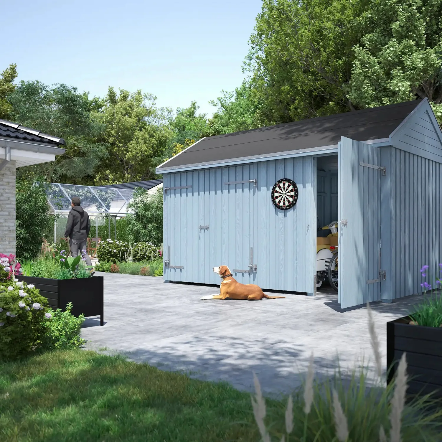 Trädgårdshus PLUS Multi 10 m2 169583