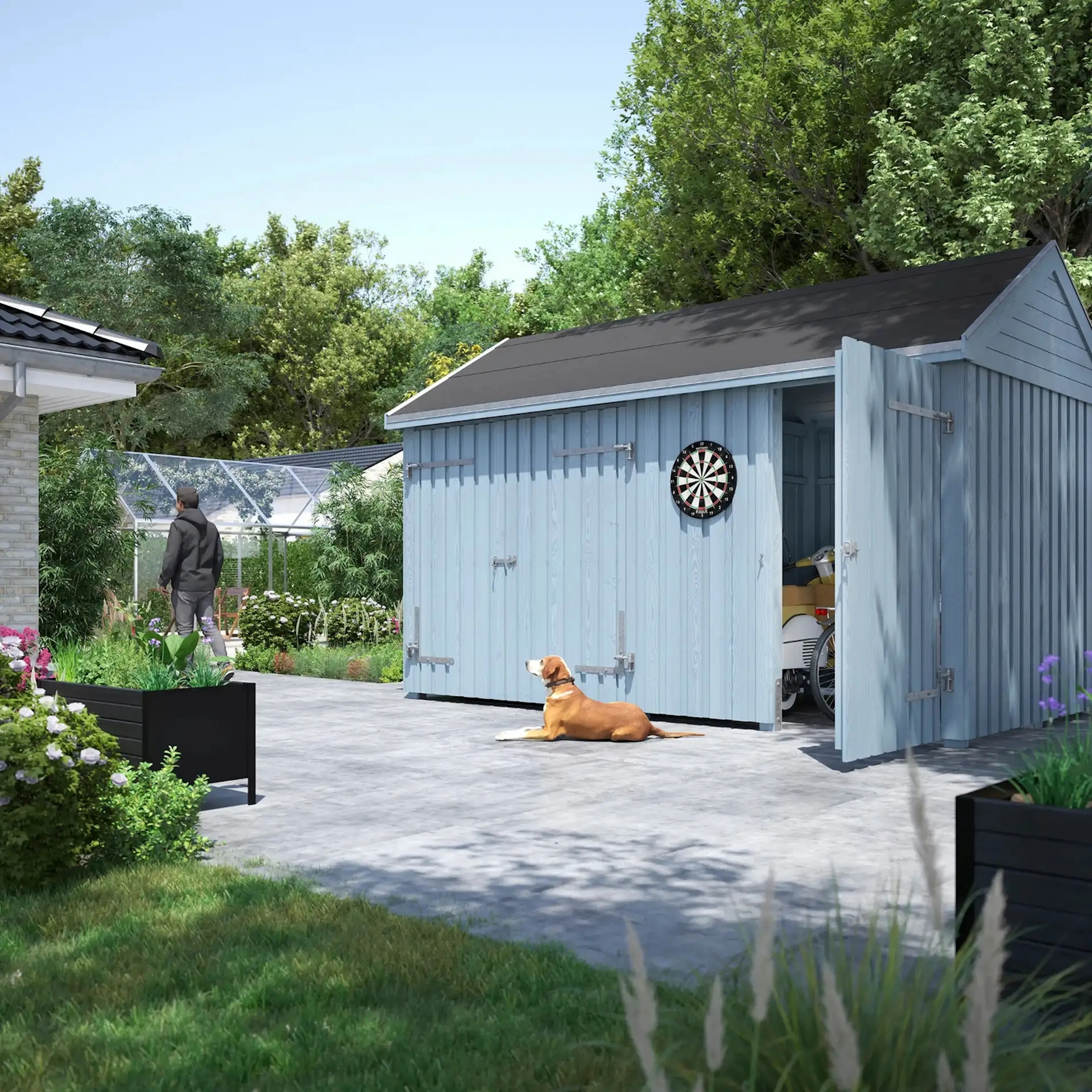 Trädgårdshus PLUS Multi 10 m2 169583