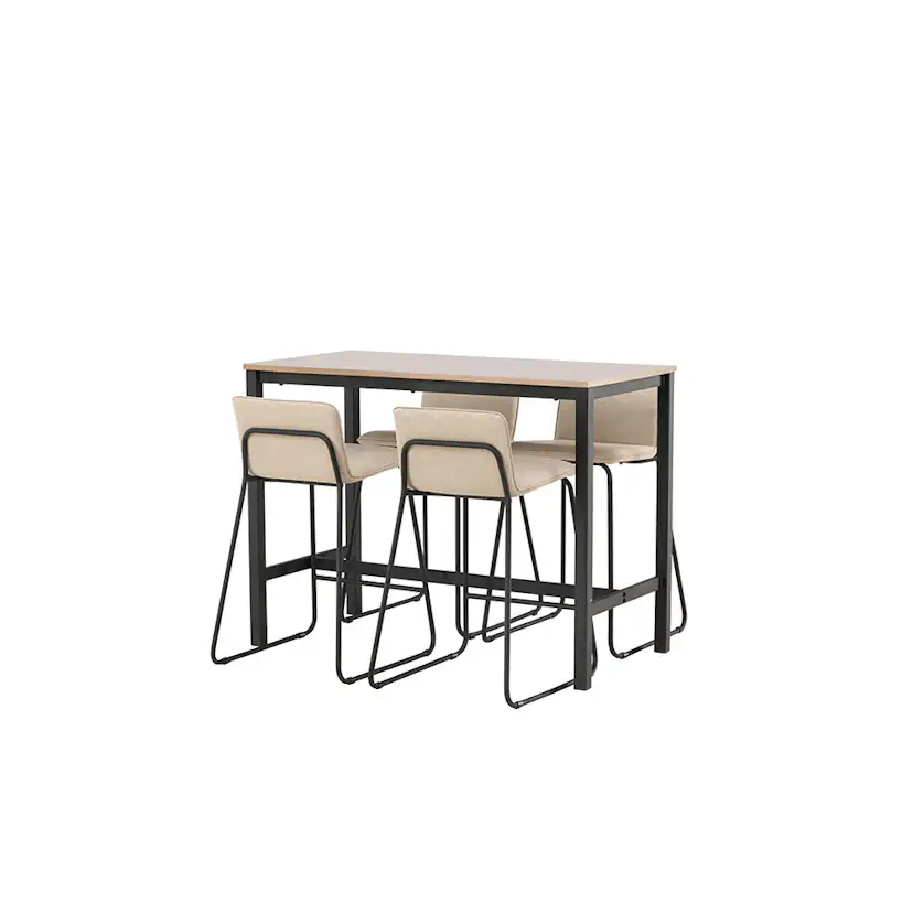 Matgrupp Venture Home Camden med 4 Bisbee Stolar