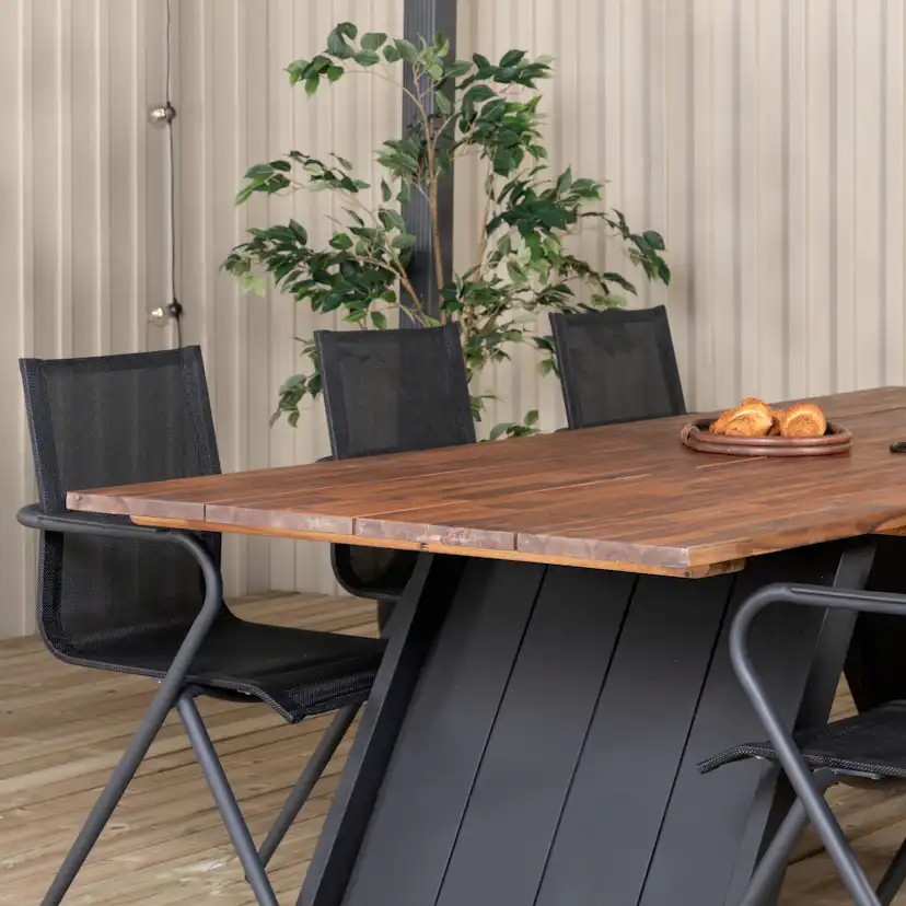 Matgrupp Venture Home Doni med 6 Anve Matstolar