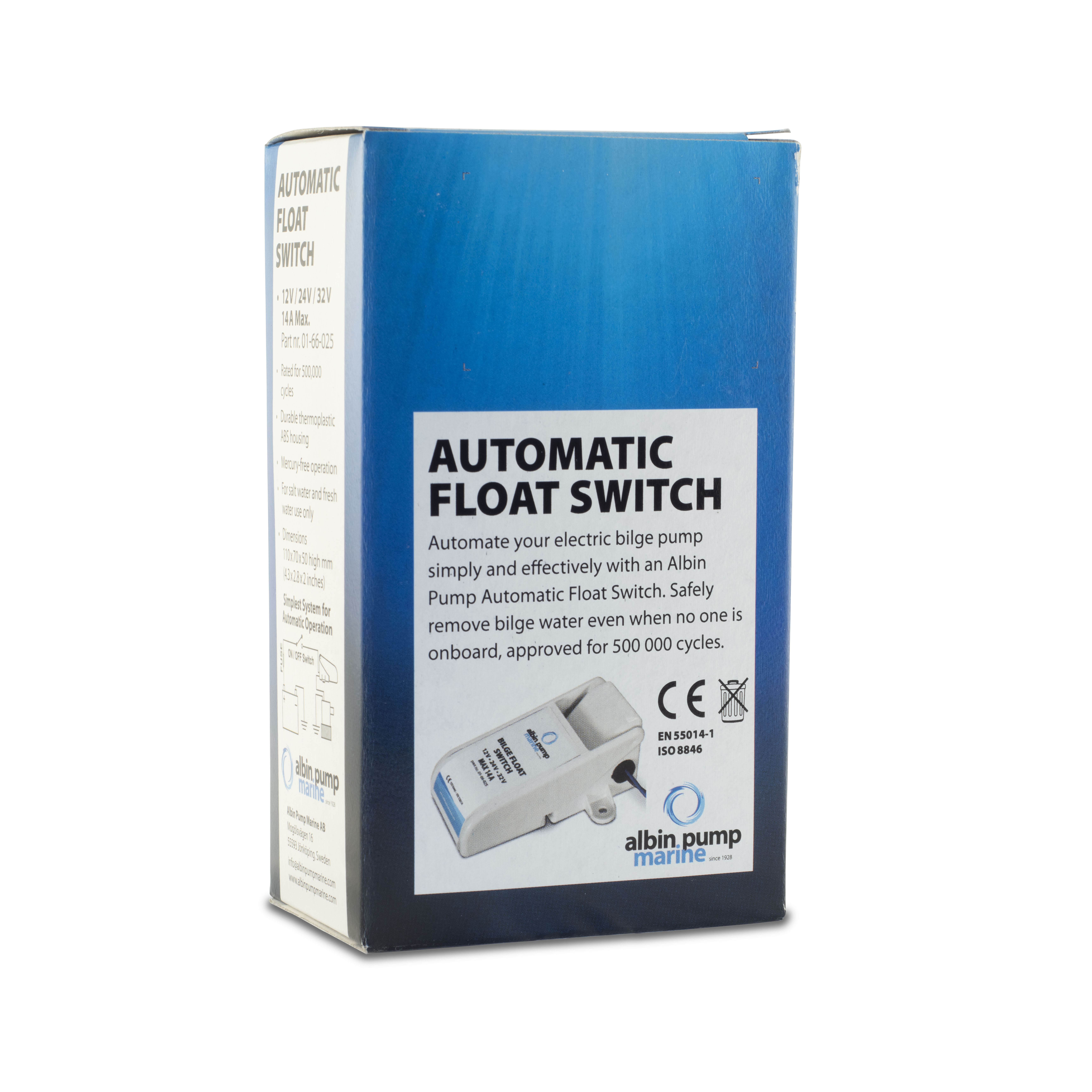 Nivåvakt Albin Group Marine Mekanisk 12/24/30V