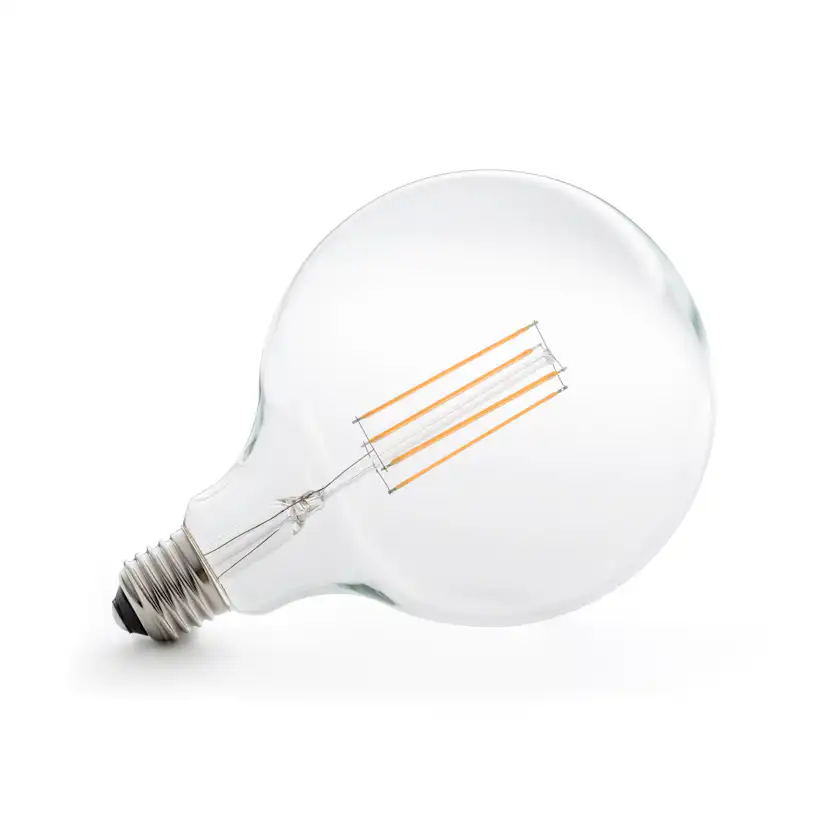 Glödlampa Gnosjö Konstsmide LED E27 125 mm Klot 4W 2200K 230V