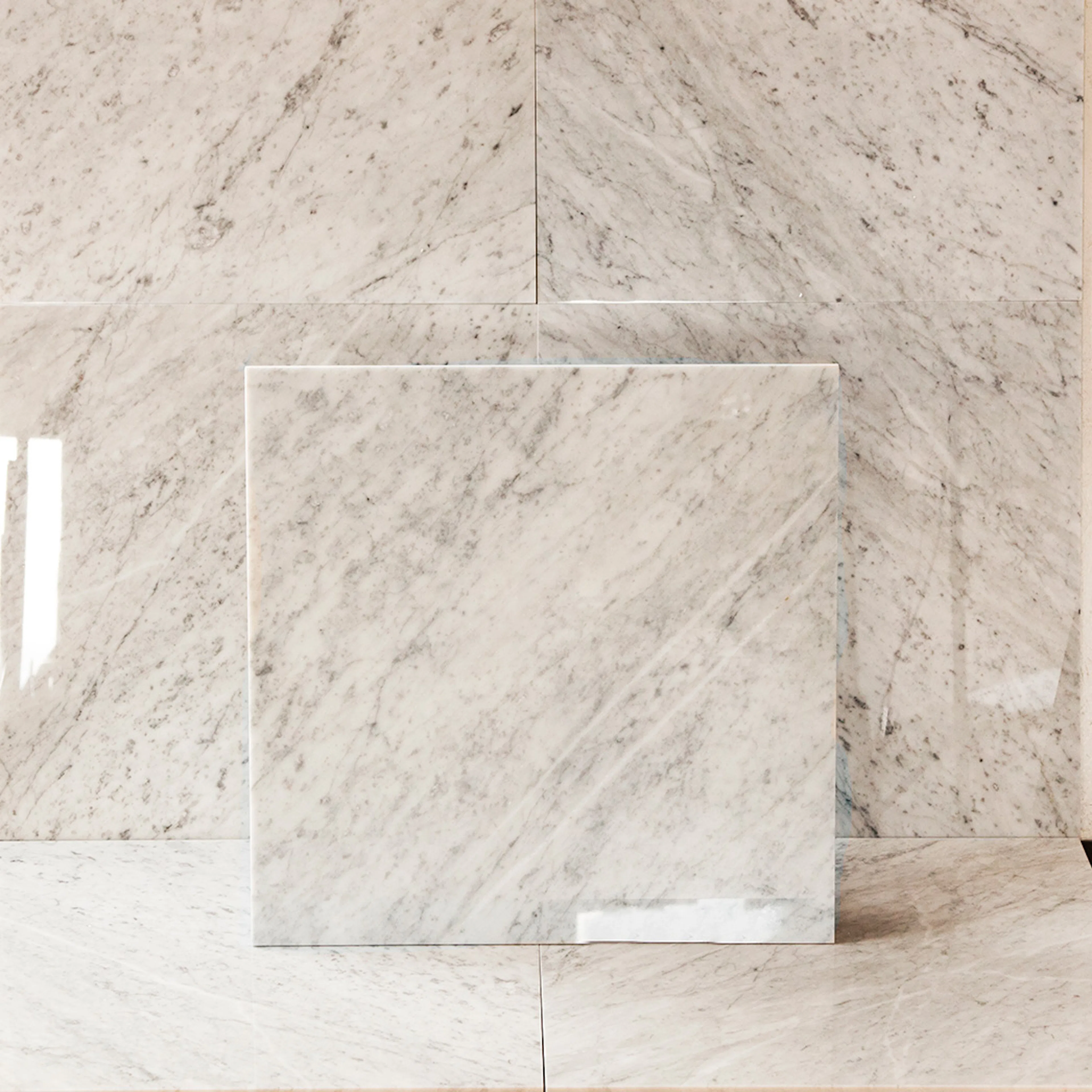 Marmor Arredo Carrara C Polerad Vit 60x60 cm