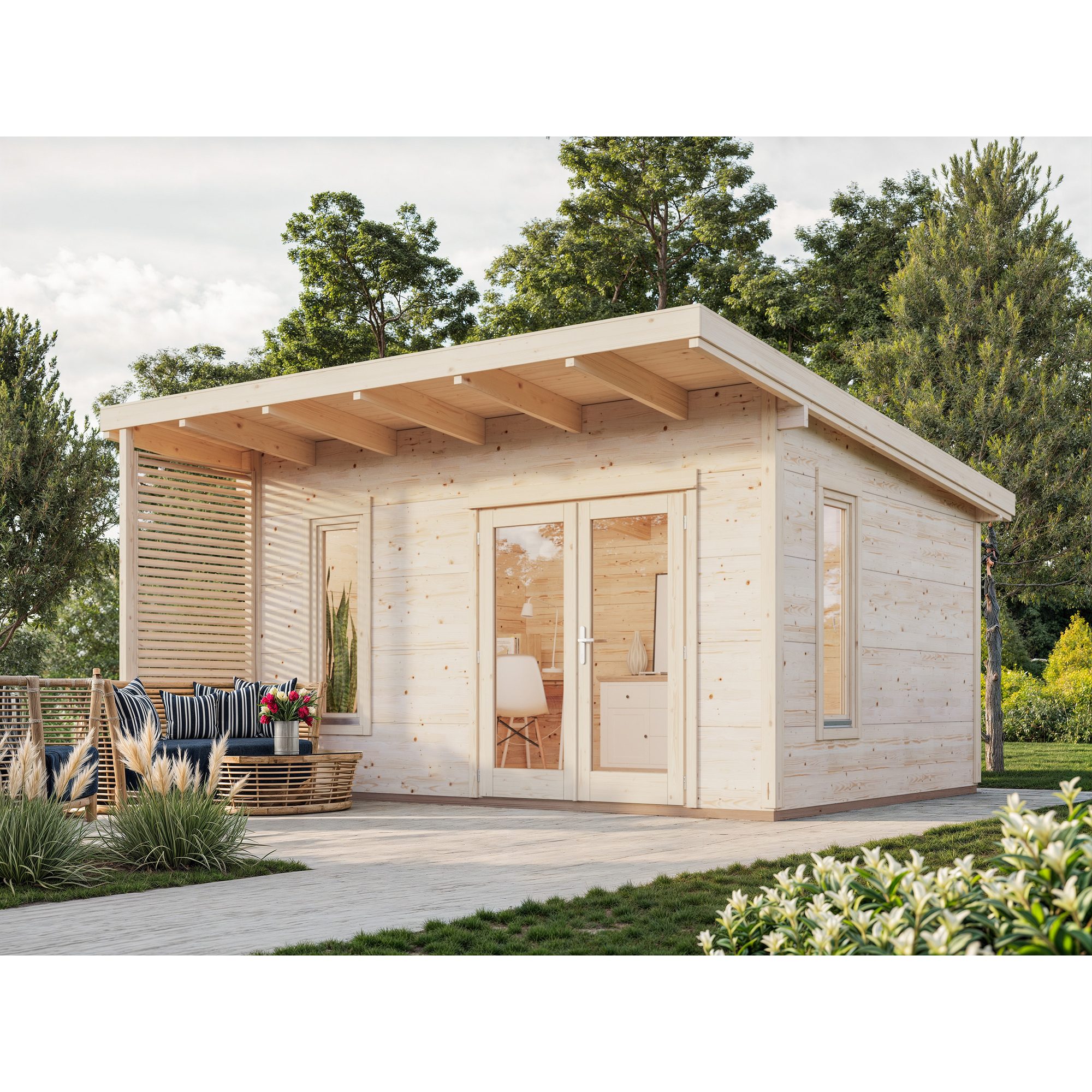 Grace 14,5 m2 PNT7042A1 Ljusgrå/Antracit
