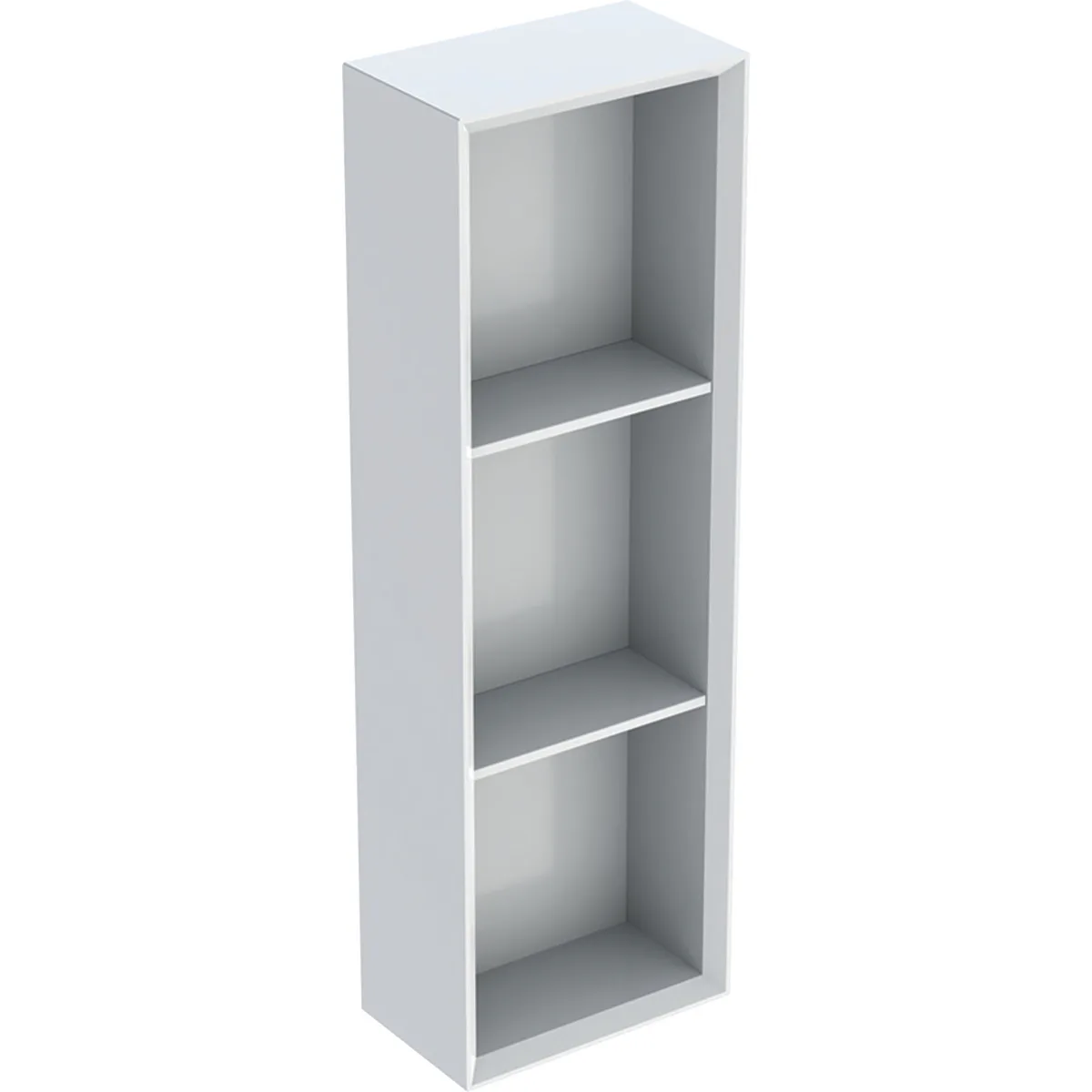 GEBERIT ICON HYLLA REKT B22 5 VIT / LACKERAD HÖGBLANK Vit