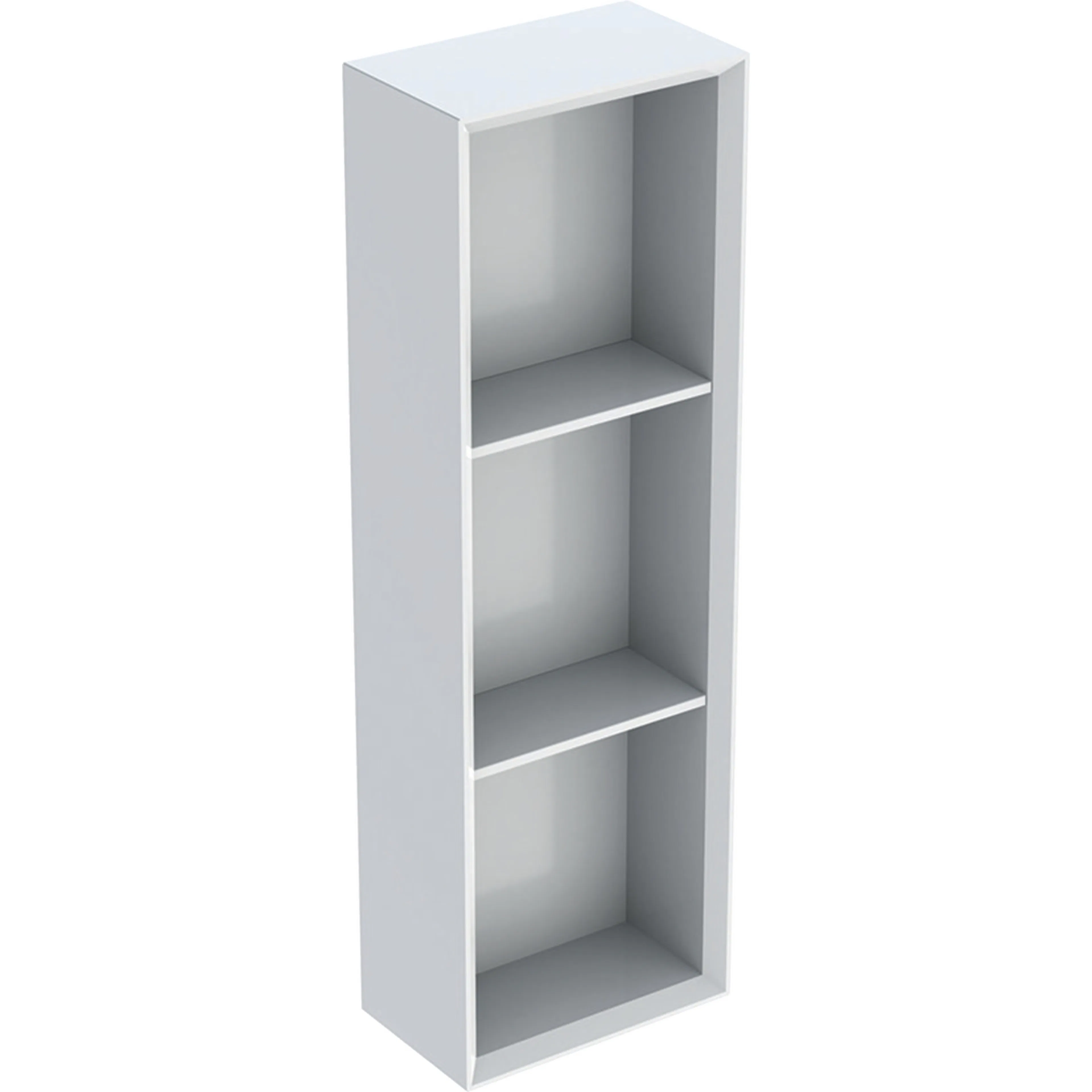 GEBERIT ICON HYLLA REKT B22 5 VIT / LACKERAD HÖGBLANK Vit