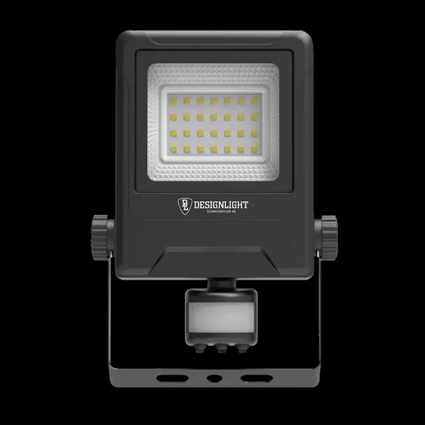 Strålkastare Designlight 20W 4K PIR 2400lm