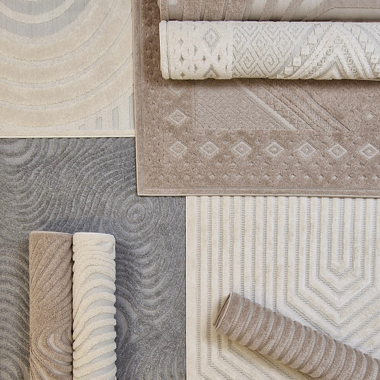Utomhusmatta KM Carpets Hampton Medaljong