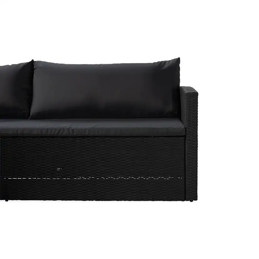 Loungegrupp Comfort Garden James Light Soffgrupp Utomhus 5-sits med Bordsskiva i Aintwood