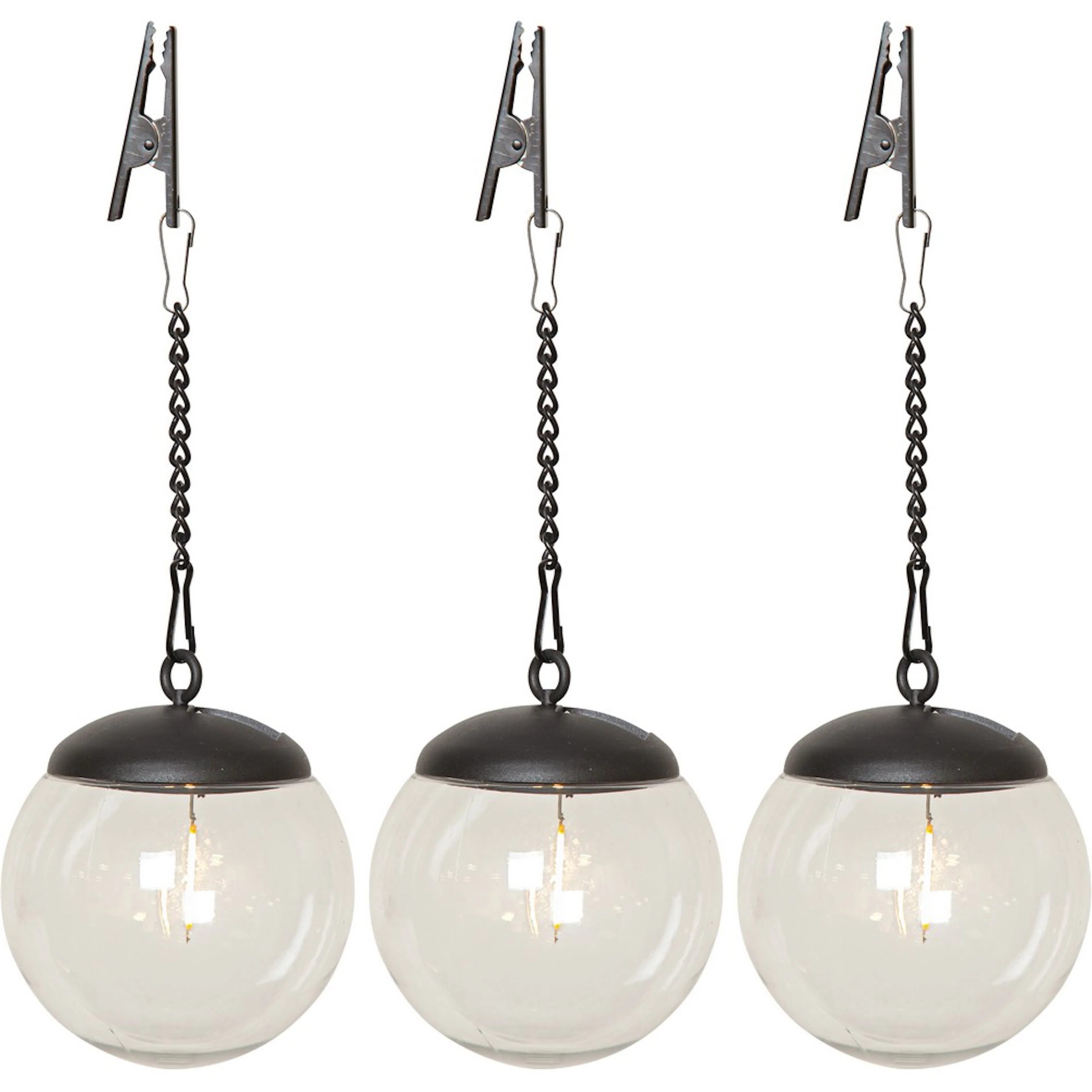 Solcellsdekoration Star Trading 3p Solc Dek GlobeHäng