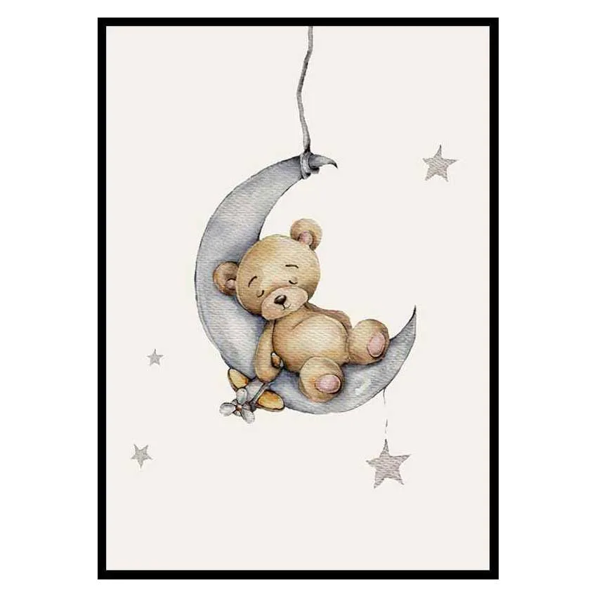 Poster Gallerix Sleeping Teddy