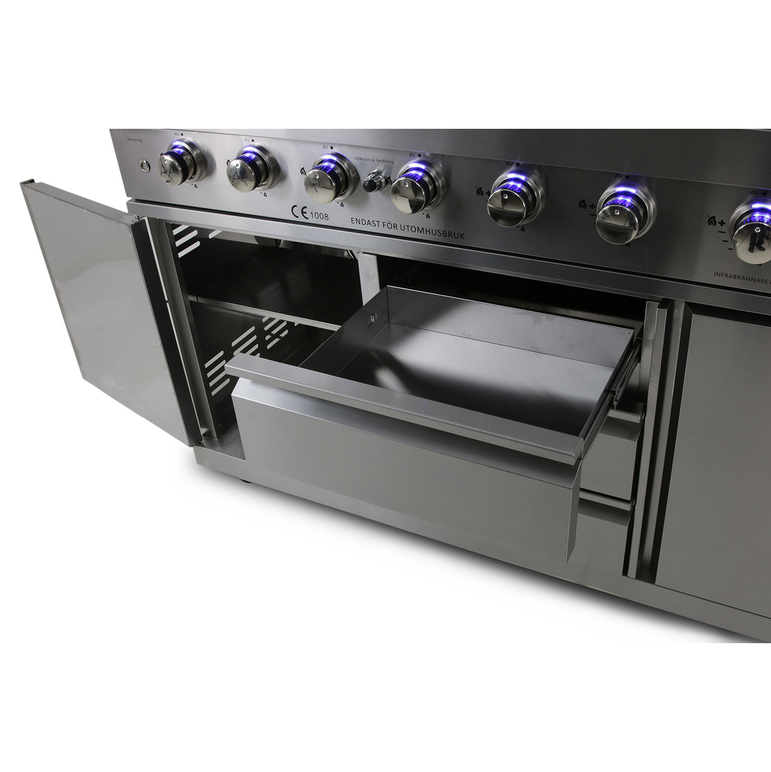 Gasolgrill Metalcraft New Orleans Blackline