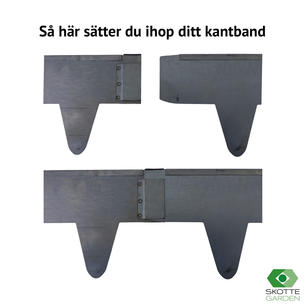 Rabattkant Skotte Garden 200 cm 4-pack