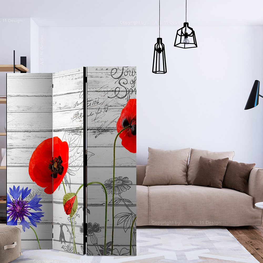 Rumsavdelare Arkiio Wildflowers 135x172 cm