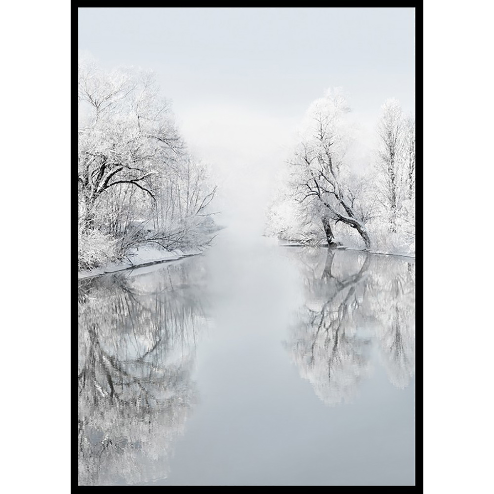 Poster Gallerix Winter Lake