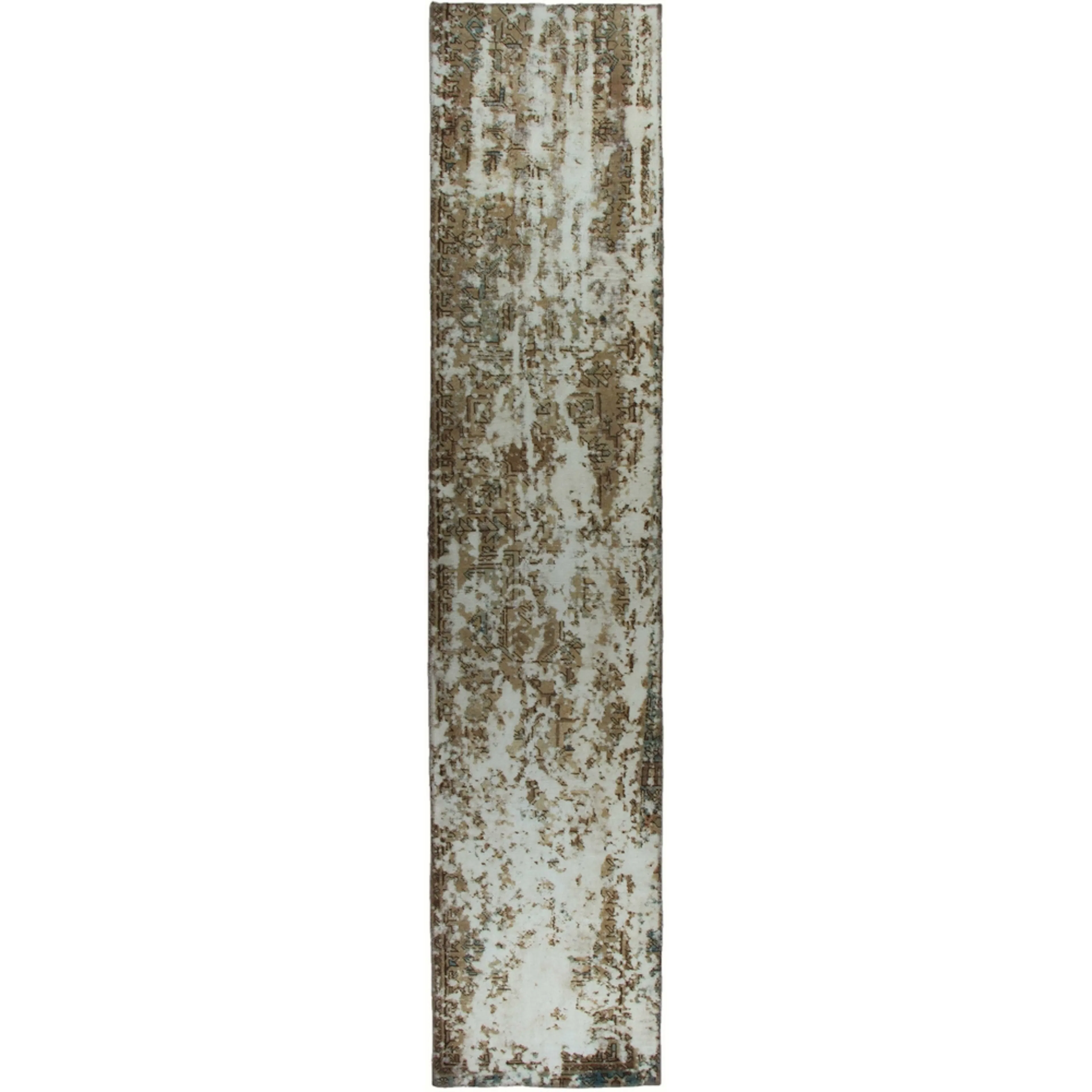Persisk Matta Arkiio Creme/Brun Vintage 74x358