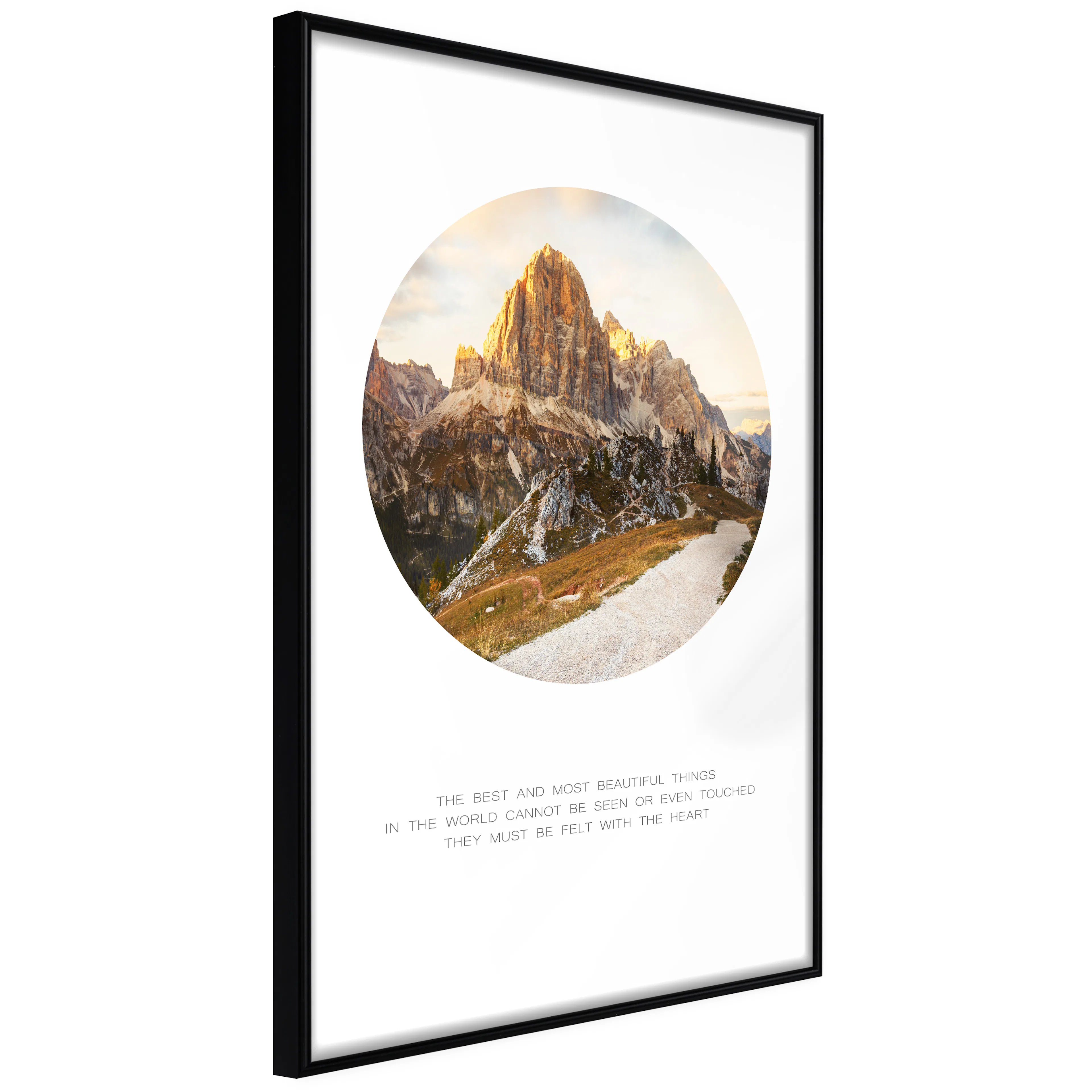 Affisch - Magic Place [Poster] 40x60 Svart ram, 40x60 cm