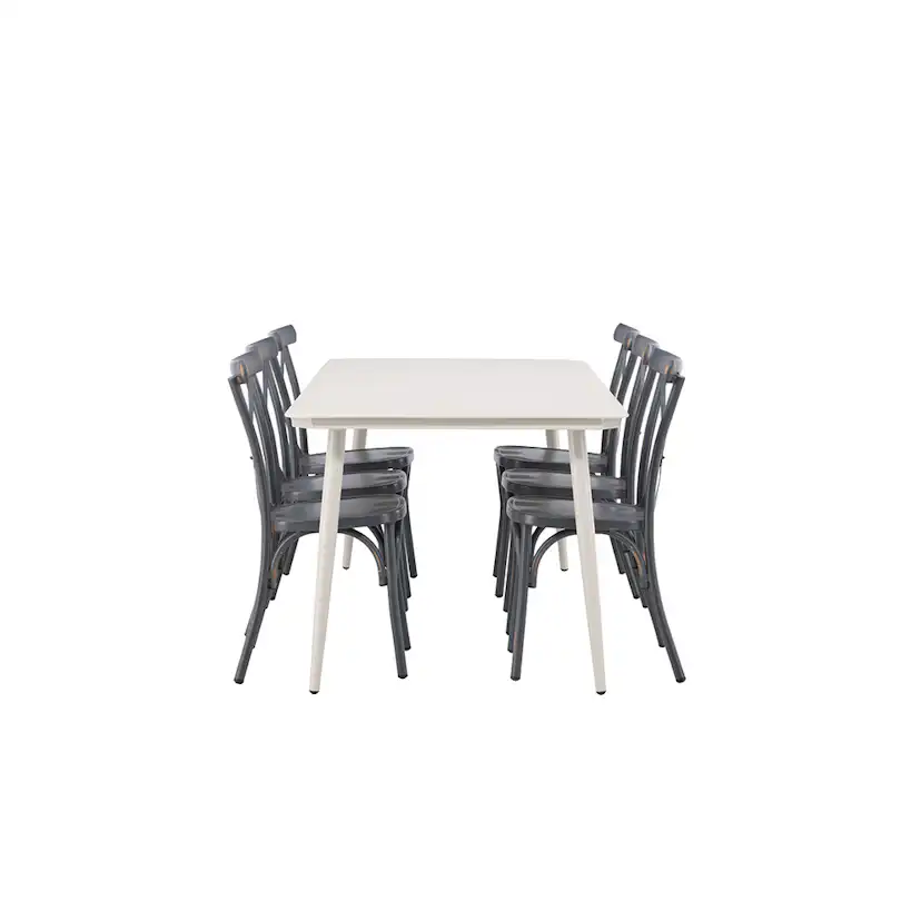 Matgrupp Venture Home Lina Bord med 6 Tablas Stolar